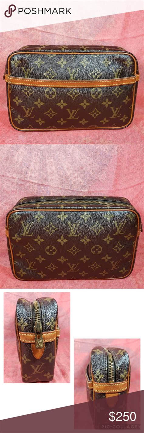 poshmark louis vuitton monogram toiletry